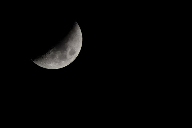 The Moon and Orion